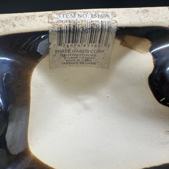 Three Hands Abstract Sculpture Table Top Display Gold Ceramic Home Decor 16.5" - Picture 7 of 10